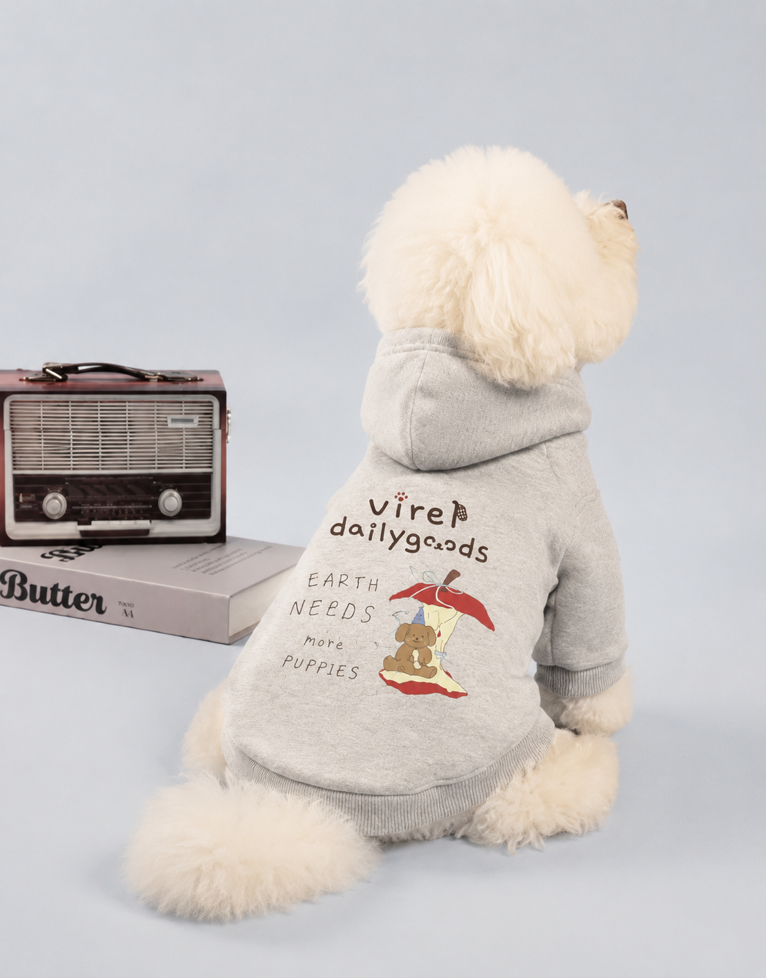 RetroPaw Graphic Hoodie Pullover