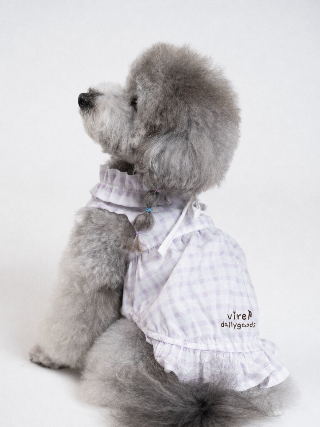 MistyPaw Garden Plaid Sundress