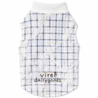 VelvetPaw CozyCloud Mock Layer Vest
