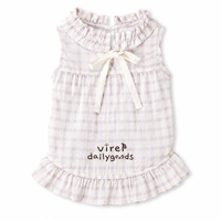 MistyPaw Garden Plaid Sundress