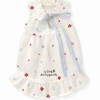 BloomTail Floral Mesh Pet Dress