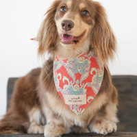 VintagePaw Plaid Triangle Scarf