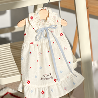 BloomTail Floral Mesh Pet Dress