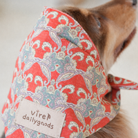 VintagePaw Plaid Triangle Scarf