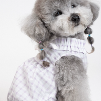 MistyPaw Garden Plaid Sundress