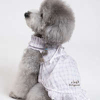MistyPaw Garden Plaid Sundress